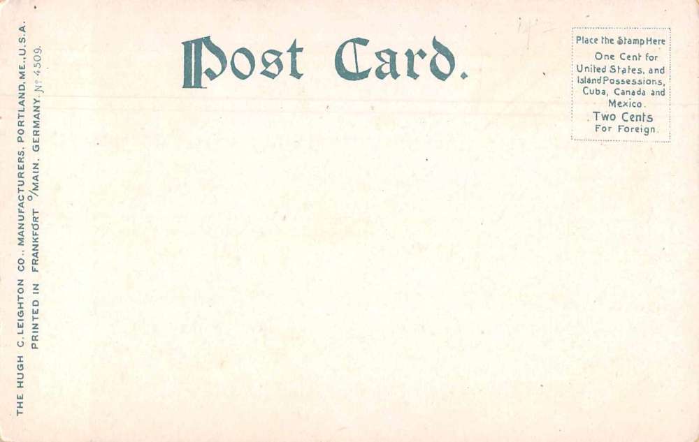 Togus Maine Opera House Exterior View Antique Postcard J73996 - Image 2