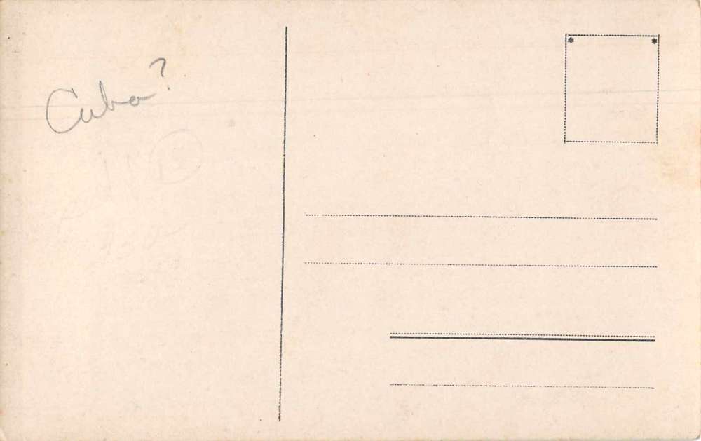 Cuba ? Race Track Scene? Real Photo Antique Postcard J74240 - Image 2