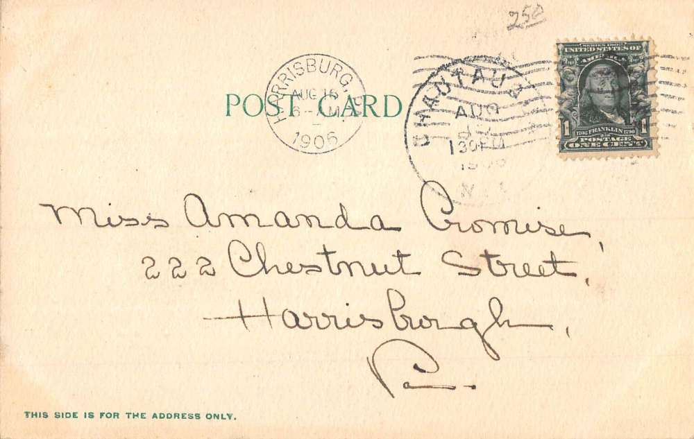 Chautaqua Lake New York Moonlight Waterfront Antique Postcard K85469 - Image 2