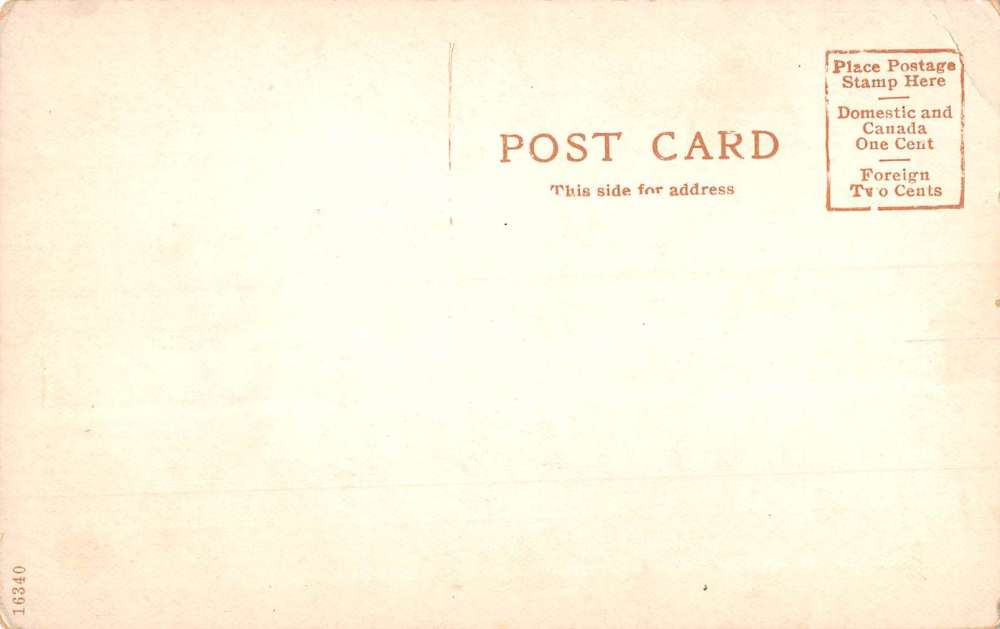 Galion Ohio Public High School Street View Antique Postcard K85537 - Image 2