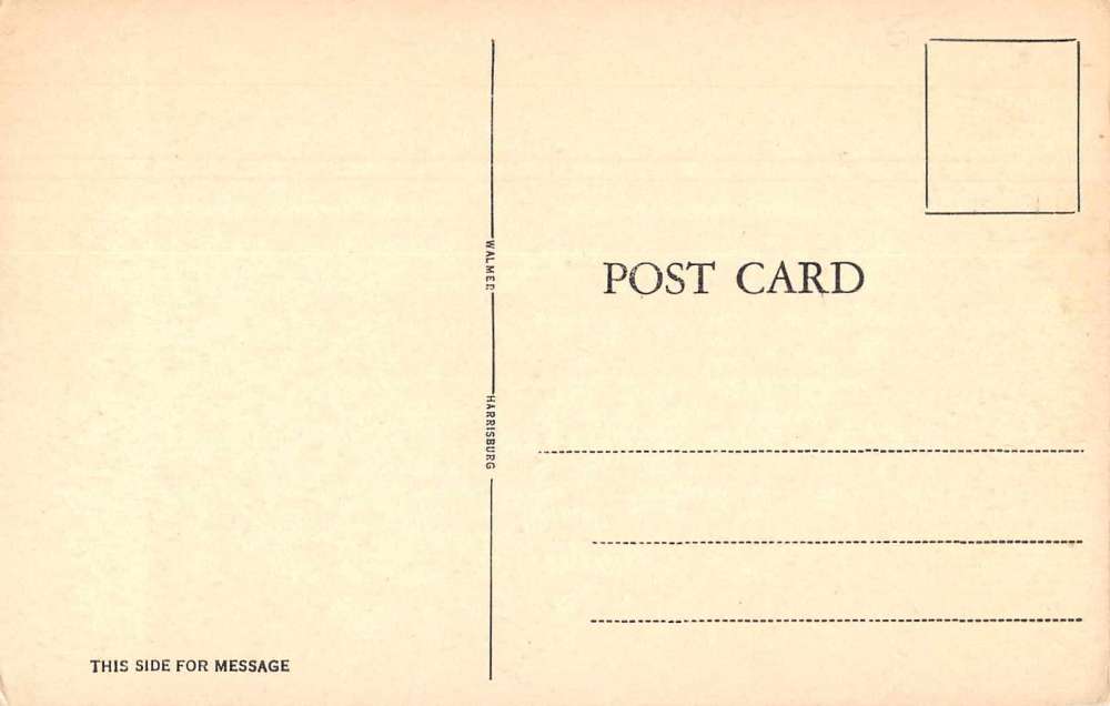 McConnellsburg Pennsylvania Fulton County Court House Antique Postcard J74641 - Image 2