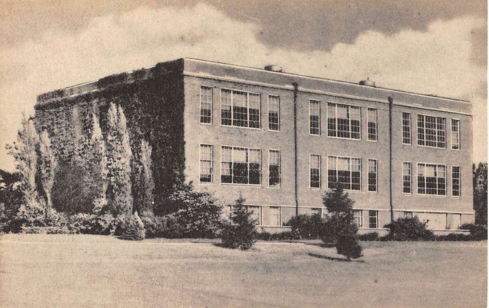 Lamoni Iowa Graceland College Briggs Hall Antique Postcard K86755