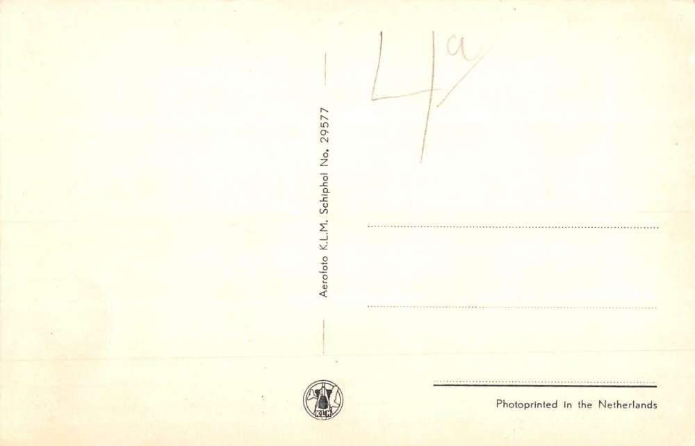 Boekelo Holland Badhotel Aerial View Real Photo Antique Postcard K86939 - Image 2