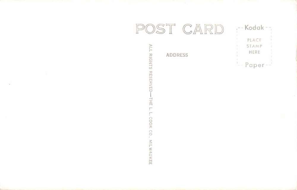 Forest City Iowa Immanuel Lutheran Church Real Photo Antique Postcard J75209 - Image 2