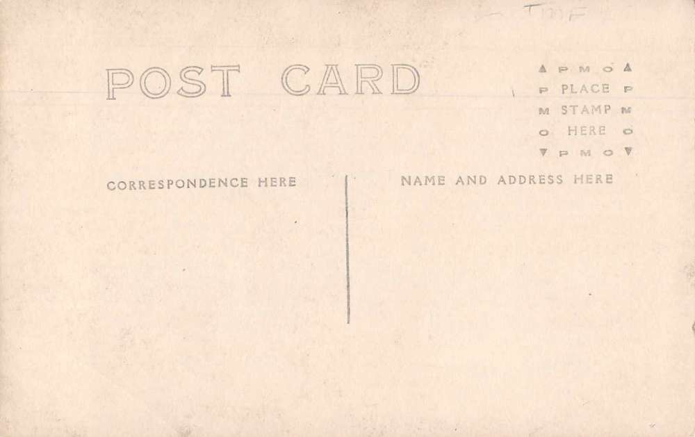 Woman and Man in Car Old Auto Studio Real Photo Antique Postcard J75217 - Image 2