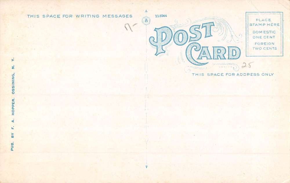 Croton New York Point Beach Waterfront Antique Postcard K88175 - Image 2