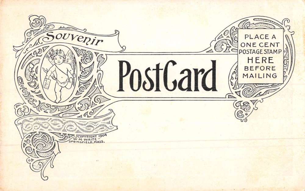 Norwich Lake Massachusetts Quiet Cove Waterfront Antique Postcard K88990 - Image 2