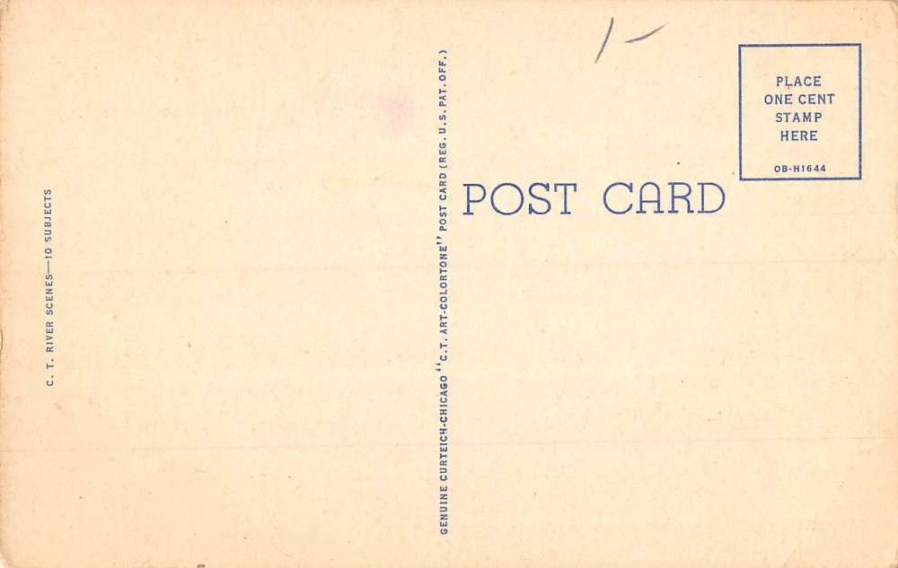 Norton Hill New York Scenic Waterfront Greeting Antique Postcard K89228 - Image 2