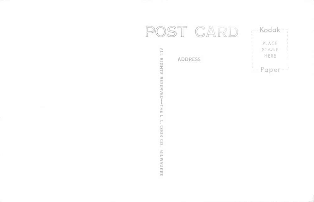 Union City Michigan Congregational Church Real Photo Antique Postcard K89710 - Image 2