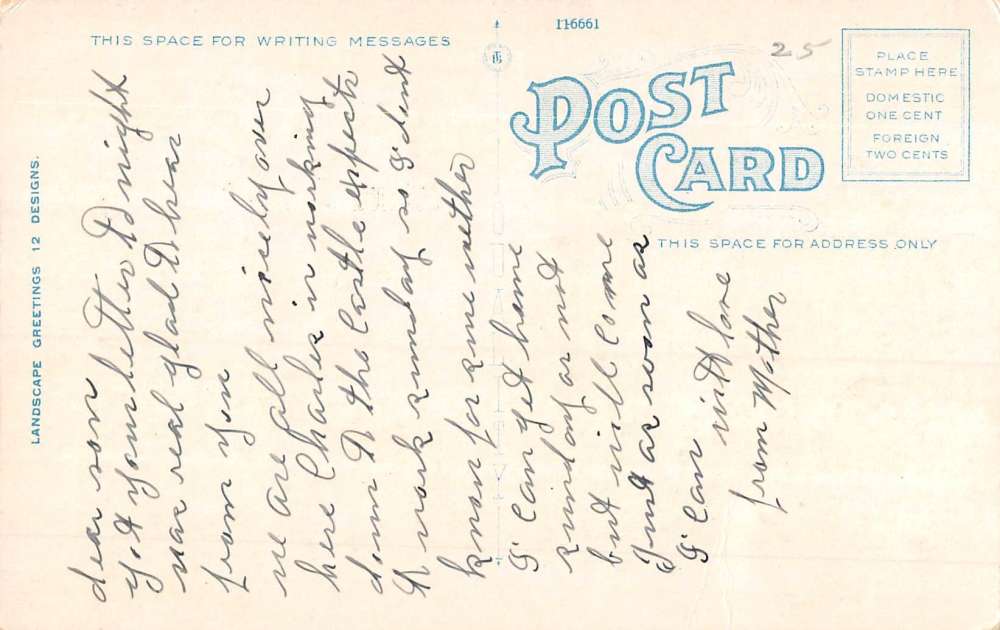 Harmony Maine Scenic Row Boat Waterfront Antique Postcard K90088 - Image 2