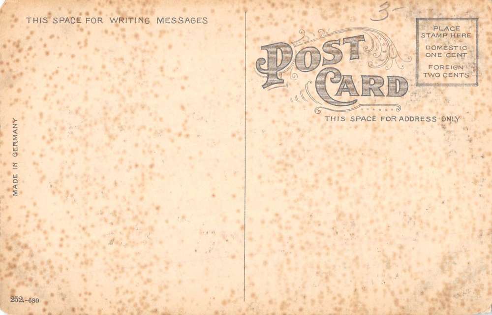 Washington Pennsylvania 6th Ward School Street View Antique Postcard K90352 - Image 2