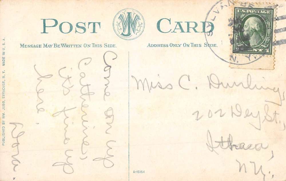 Sylvan Beach New York Bathing Pavilion Street View Antique Postcard K90627 - Image 2