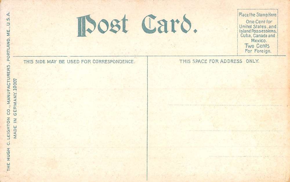 Great Island Maine Orrs Island Waterfront Antique Postcard K91910 - Image 2