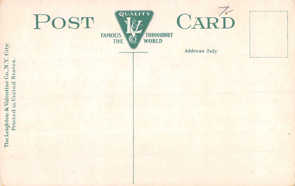 Fairmont West Virginia High School Street View Antique Postcard K91984 - Image 2