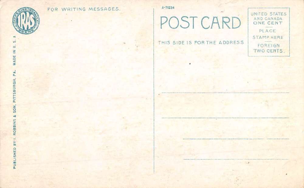 Zanesville Ohio Rogge Hotel Street View Antique Postcard K93939 - Image 2