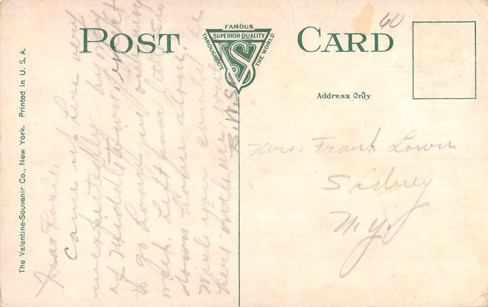 Hudson River New York Break Neck Mountain Waterfront Antique Postcard K94541 - Image 2