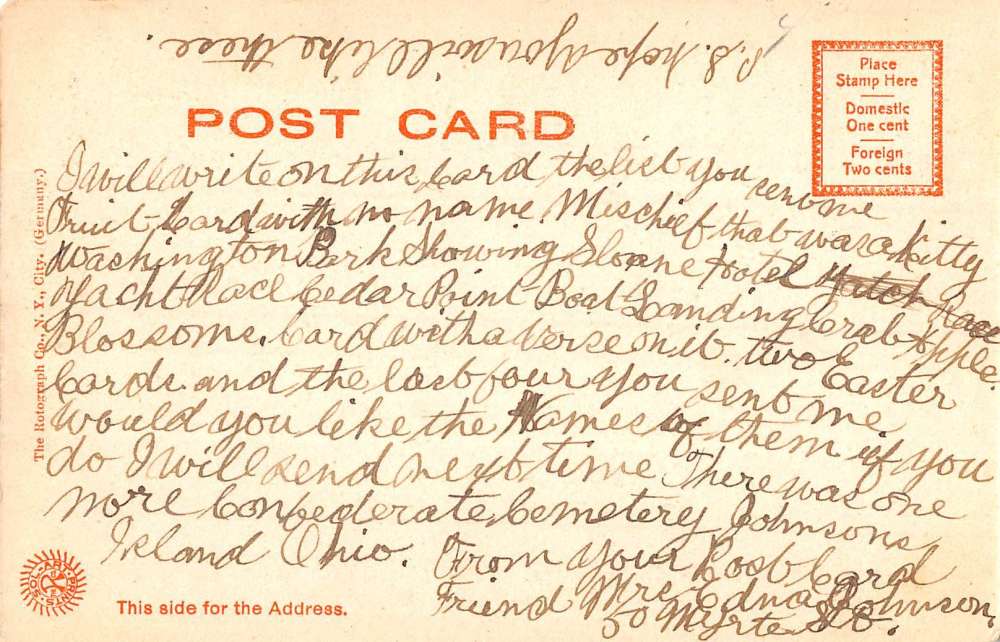 Orange Massachusetts Putnam House Street View Antique Postcard K94668 - Image 2