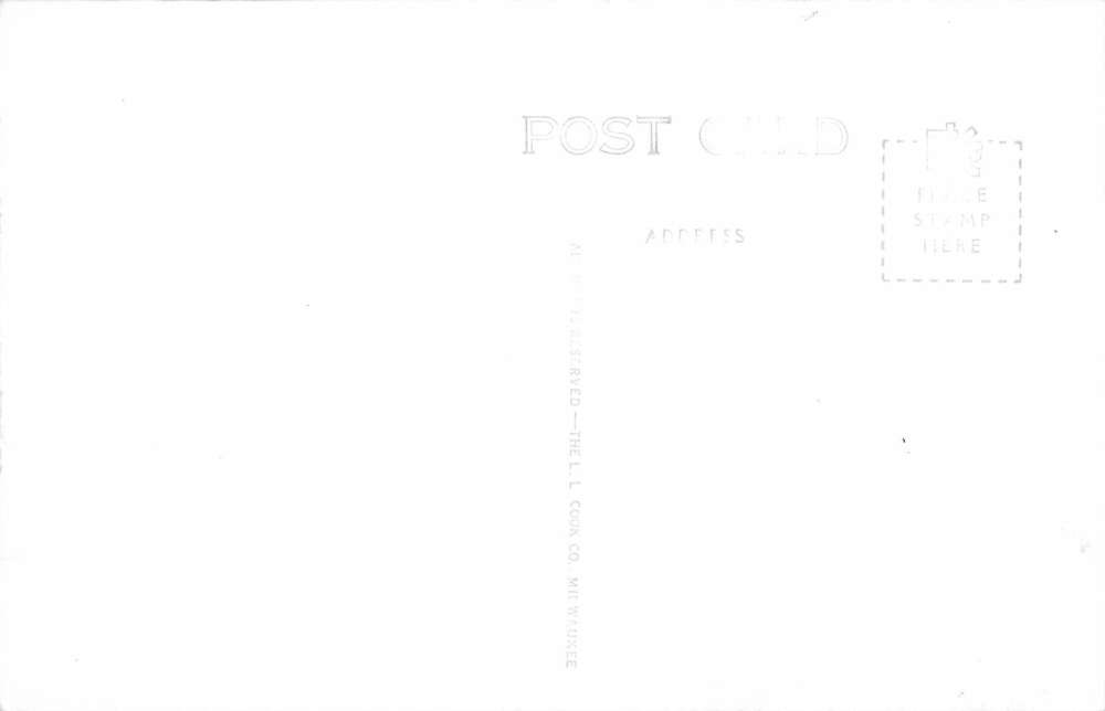 Belleville Kansas Post Office Real Photo Antique Postcard K95033 - Image 2