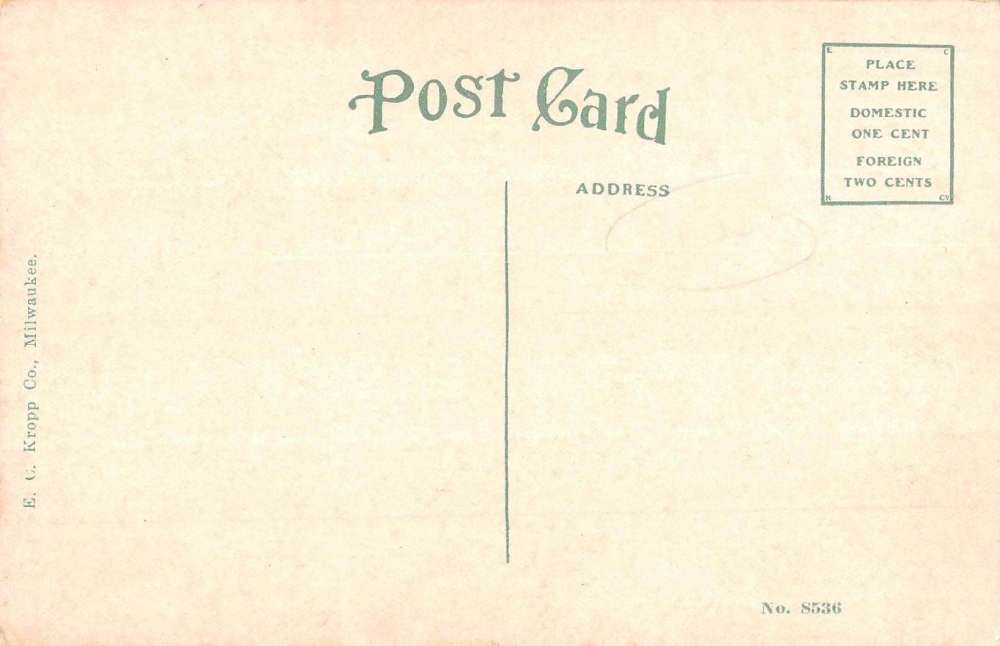 Souderton Pennsylvania Zwingli Reformed Church Antique Postcard K95413 - Image 2