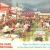 New York World's Fair Hilton Cafe International Vintage Postcard J77414