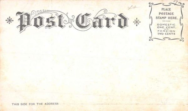 Freeport New York Presbyterian Church Street View Antique Postcard K97900 - Image 2