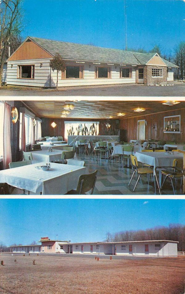 Clayton New York New C Way Tour Inn Dining Interior Vintage Postcard K98034