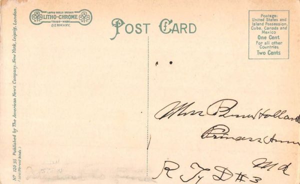 Youghal Ireland Rowboat Waterfront Antique Postcard K98102 - Image 2
