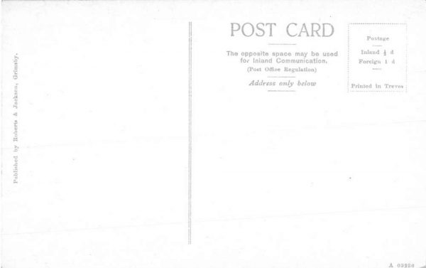 Grimsby England UK Market Place Street View Antique Postcard K98142 - Image 2