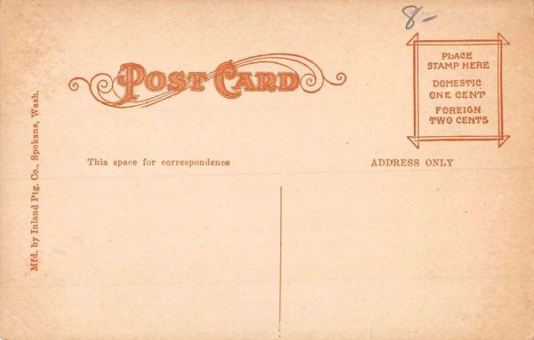 Wardner Idaho Birdseye View Of City Antique Postcard K98480 - Image 2