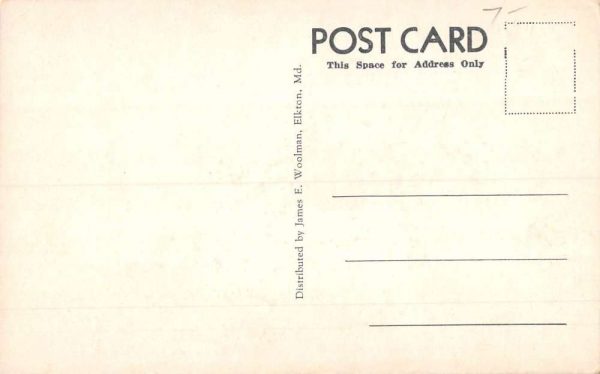 Elkton Maryland Presbyterian Church Street View Antique Postcard K98514 - Image 2