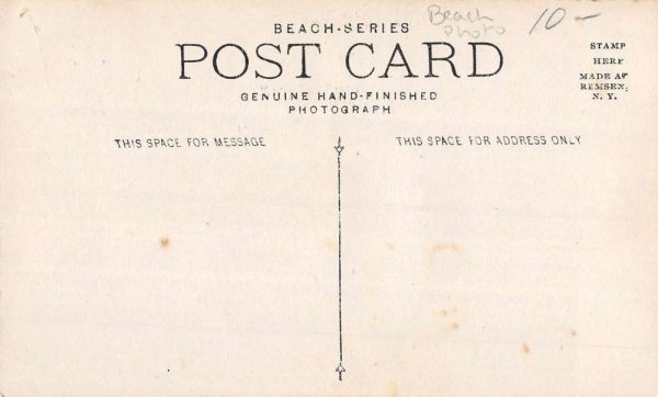 Riverside Drive New York Grants Tomb Beach Real Photo Antique Postcard K98545 - Image 2