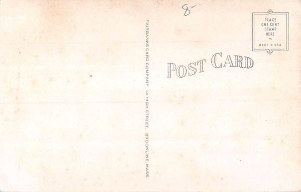 Mansfield Pennsylvania Senior High School Street View Antique Postcard K98781 - Image 2