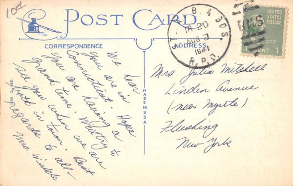 Highgate Center Vermont Scenic Roadway Greeting Vintage Postcard K98858 - Image 2