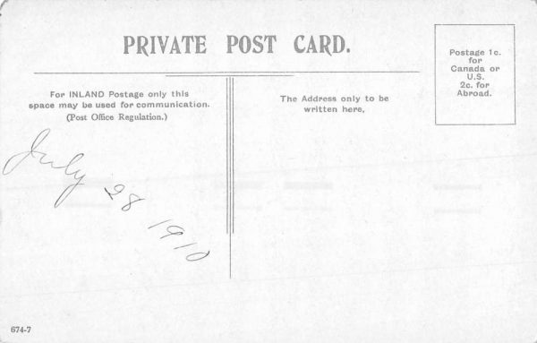 Windsor Canada Curry Hall Armouries Antique Postcard K99061 - Image 2