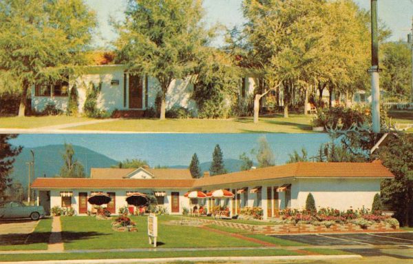 Libby Montana Daltons Motel Multiview Vintage Postcard K99148