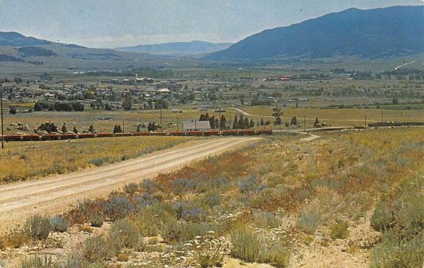 Boulder Montana Free Enterprise Health Mine Vintage Postcard K99163