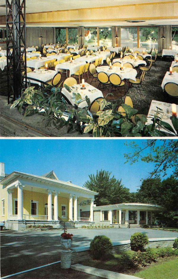 Oriskany New York Trinkaus Manor Multiview Vintage Postcard K99214