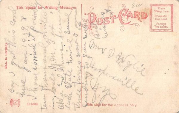 Trinidad Colorado Birdseye View Of City Antique Postcard K99328 - Image 2