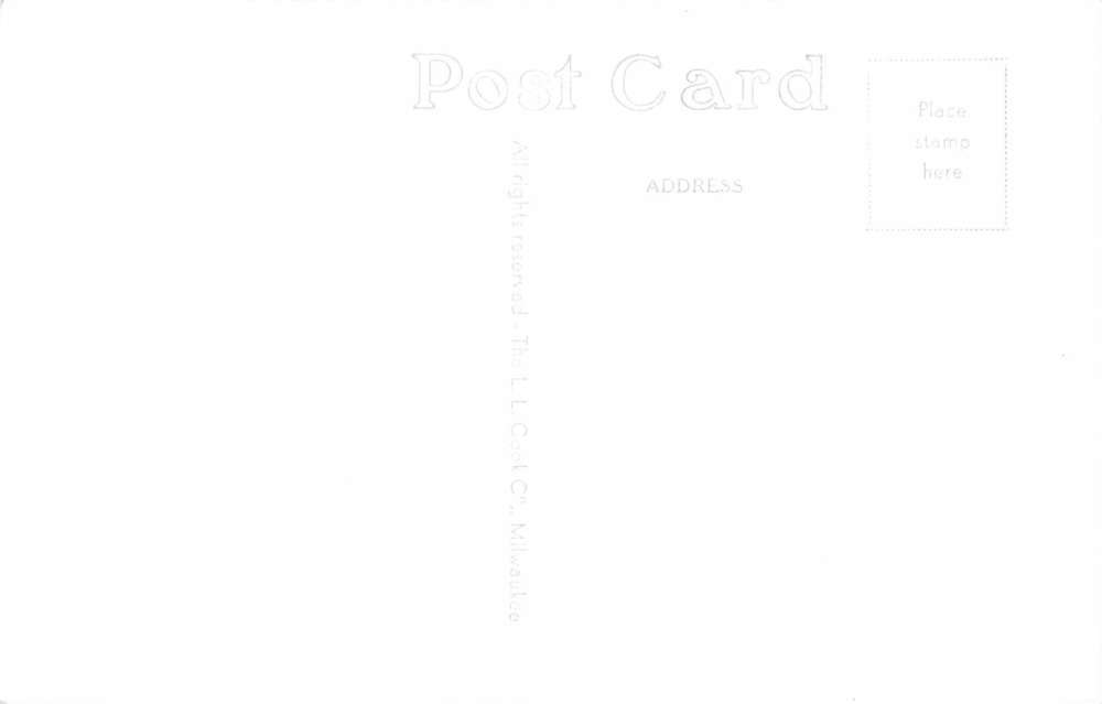 Washington Iowa Stewart School Real Photo Antique Postcard K99442 - Image 2