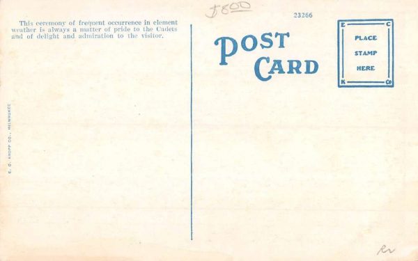 Culver Indiana Military Academy Review Antique Postcard K100167 - Image 2