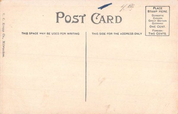Florence Wisconsin Michigamme Falls Scenic View Antique Postcard K100299 - Image 2