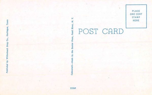 Brownsville Texas Port Boat Waterfront Vintage Postcard K100315 - Image 2