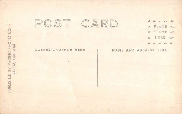 Salem Oregon Mt Adams Real Photo Antique Postcard K100502 - Image 2