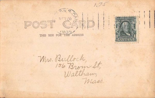 Huron South Dakota Episcopal Church Real Photo Antique Postcard K100608 - Image 2