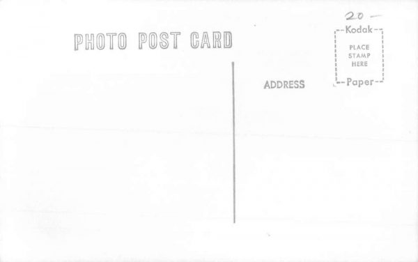 Mt Summit Indiana Nickel Plate Depot Real Photo Antique Postcard K100693 - Image 2