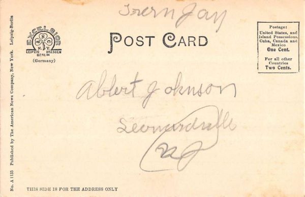 Red Bank New Jersey Hubbard Bridge Waterfront Antique Postcard K100790 - Image 2