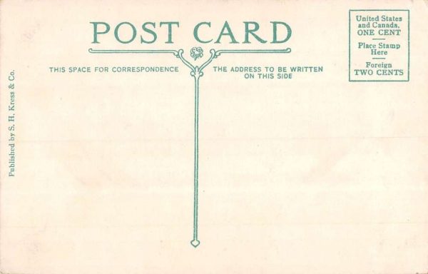 Chattanooga Tennessee Lookout Battlefield Monument Antique Postcard K100803 - Image 2