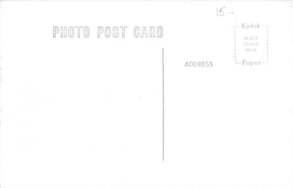 Paw Paw Michigan Church Of Christ Real Photo Antique Postcard K101046 - Image 2