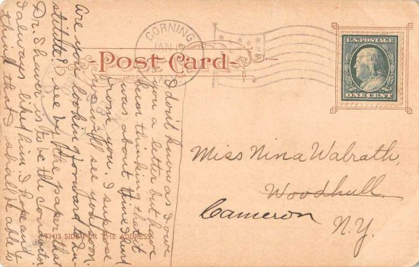 Elmira New York State Reformatory Street View Antique Postcard K101150 - Image 2