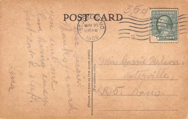 St Louis Missouri Sherman Park Pool Waterfront Antique Postcard K101160 - Image 2